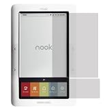 Fosmon Transparent Clear Screen Protector for Barnes & Noble Nook with Lint Cleaning Cloth