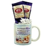 Wonderful Dad Gourmet Coffee Gift Set - Father's Day Gift or Birthday Gift for Dad