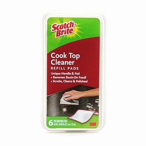 Scotch-Brite Cook Top Cleaner Refill Pads 6 ct (Quantity of 7)
