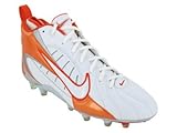 IMAGE OF Nike Men's NIKE SPEED TD 3/4 FOOTBALL CLEATS 13 (WHITE/ORANGE FLASH)