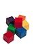 LEARNING RESOURCES LER0136 CUBES 1 COLOR-100/PK SIX COLORS