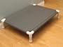Outdoor Dog Pet Bed Cot Coal Grey X Large 47" x 32" XL