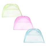 Summer Bright Food Cover, 3pk