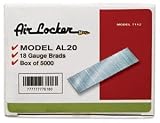 Air Locker AL20 18 Gauge Brads – 3/4 Inch – 5000/Box