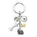 Shih Tzu - I Love My Dog Keychain