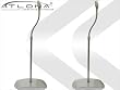 Atlona Universal Floor Speaker Stands (Pair) (Silver), Speaker Accessories, Audio and Video