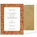 Gold Border Invitation Holiday Invitations