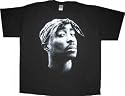 Tupac 2pac Head Bandana Rap T-shirt