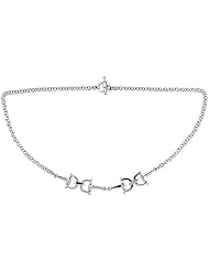 Sterling Silver 18" Full Cheek Snaffle Bits Necklace, 1/2 inch (14 mm) wide