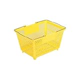 プラスチックコンテナ：サンコー（三甲）専用資材：店舗什器 スーパー篭(小)：<br>101891