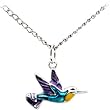 Stainless Steel Humming Bird Necklace