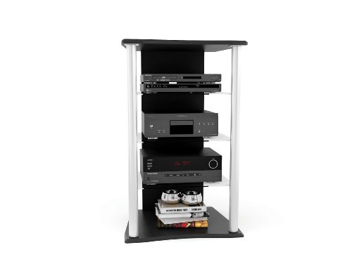 Sonax CR-2420 Cruise 25-Inch Wide Midnight Black Component Stand