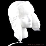 Search : NEW WINTER SKI FUR TROOPER TRAPPER HUNTER HAT WHITE