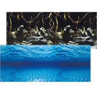 Seascape Double Sided Aquarium Background - 24 in. High - (Sold by foot)
