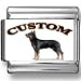 Beauceron Dog Custom Photo Italian Charm