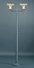 Stockholm Twin Lamppost Black (ST6-BK)