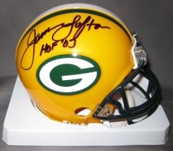 James Lofton Signed Green Bay Packers Mini Helmet w/HOF 03