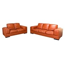 Big Sale Define Sofa and Loveseat - Orange