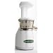 Omega VRT330 Dual-Stage Vertical Single-Auger Low-Speed Juicer, White