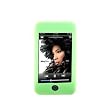 (Green 3rd Gen) iPod Touch 3rd generation skin case for iPod Touch 3rd Gen, 3G, 8GB, 16GB, 32GB, 64GB with armband and screen protector