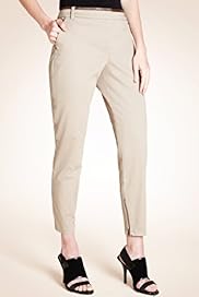 Autograph Cotton Rich Flat Front 78 Trousers