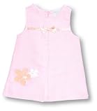 Girandola Pink Linen Dress, Dresses, Girls
