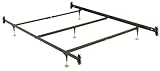 IMAGE OF Adjustable Glide Equipped Hospitality Fashion Hook-On Bed Frames - Queen Size