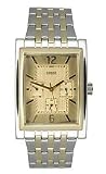 Guess Men's Two-Tone Multifunction Bracelet watch #U11512G1