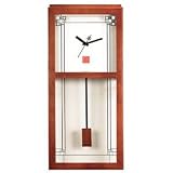 Bulova Frank Lloyd Wright Gilmore 26" High Chime Wall Clock