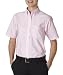 Ultraclub Short Sleeve Ladies Oxford Shirt 8973 Image