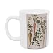 Carrot, Parsnip and Parsley (w/c) by Elizabeth Rice - Mug - Standard Size