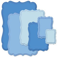 Spellbinders Nestabilities Labels Seventeen Die 