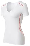 (オドロ)odlo LadiesキュービックトレンドショートスリーブVネックシャツ