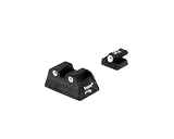 Smith And Wesson Compact Fixed, 3 Dot Front And Rear Night Sight Set, 9 mm