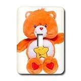 Care Bears - Orange Care Bear, Carebears - Light Switch Covers - single toggle switch