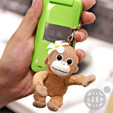 Baby Cocoストラップ ナツ 金茶