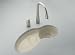 Kohler K-6494-G9 Sandbar Fete Single Basin Cast Iron Kitchen Sink from the Fete Serie...