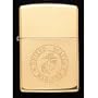 Solid Brass Marine Corps Zippo Lighter