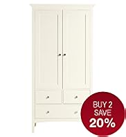 Hastings Double Wardrobe