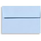 A7 Invitation Envelopes w/Peel & Press (5 1/4 x 7 1/4) - Baby Blue (50 Qty.)