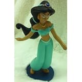 Disney Princess Jasmine From Aladdin, Petite Doll Cake Topper Figure, Style May Differ