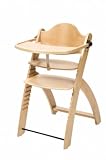 Safetots Yasmine Highchair Beechwood
