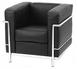Le Corbusier LC2 Petit Comfort Sofa Chair (1 Seater)