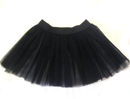 Black Tutu Skirt - Free Size (Fits 6-14) Also Available In 9 Colours.