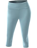 J.TOMSON Women's Active Workout Athletic Running Yoga Capri Leggings