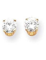 14k VS Diamond stud earring Diamond quality VS (VS2 clarity, G-I color)