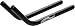 Easton Aeroforce MOD Road Bike 55-Degree Ski Bend Handlebar Extentions