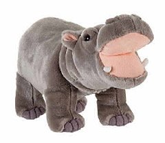 Fiesta Plush Standing Hippo 14"