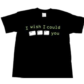 TS551 I Wish I Could CTRL ALT DEL You T-Shirt