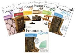 Fountain Acscents Water Treatment for Table Top &amp; Wall Fountains Creamy Vanilla